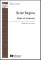 Salve Regina SSATBB choral sheet music cover